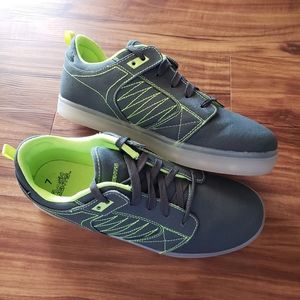 Flash Lights Men's Lace Up Shoes Size 7